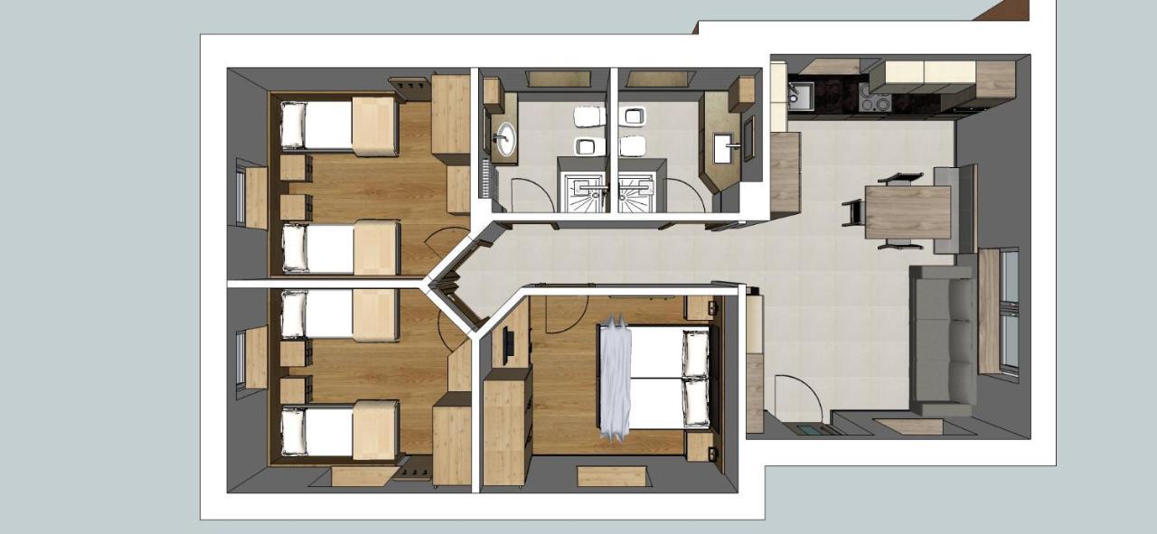 Fiemme Home Mountain Apartment Tesero Exterior photo